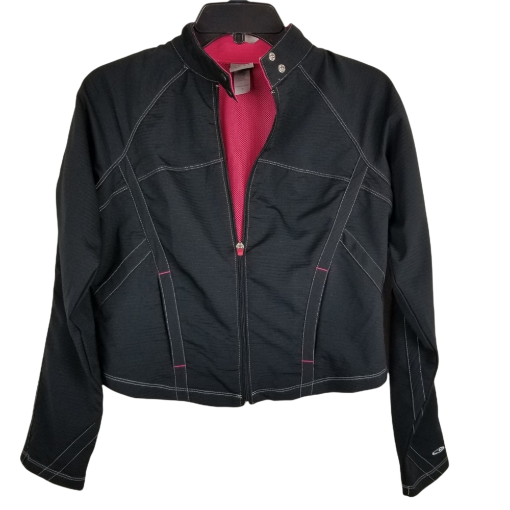 Champion Small Black Cropped Jacket